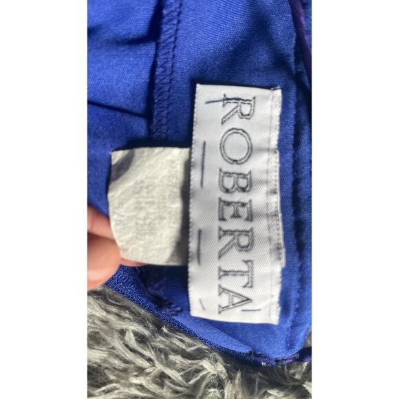 Roberta Blue Lace Spaghetti Strap Mini Dress (Size 5/6) - Picture 3 of 4